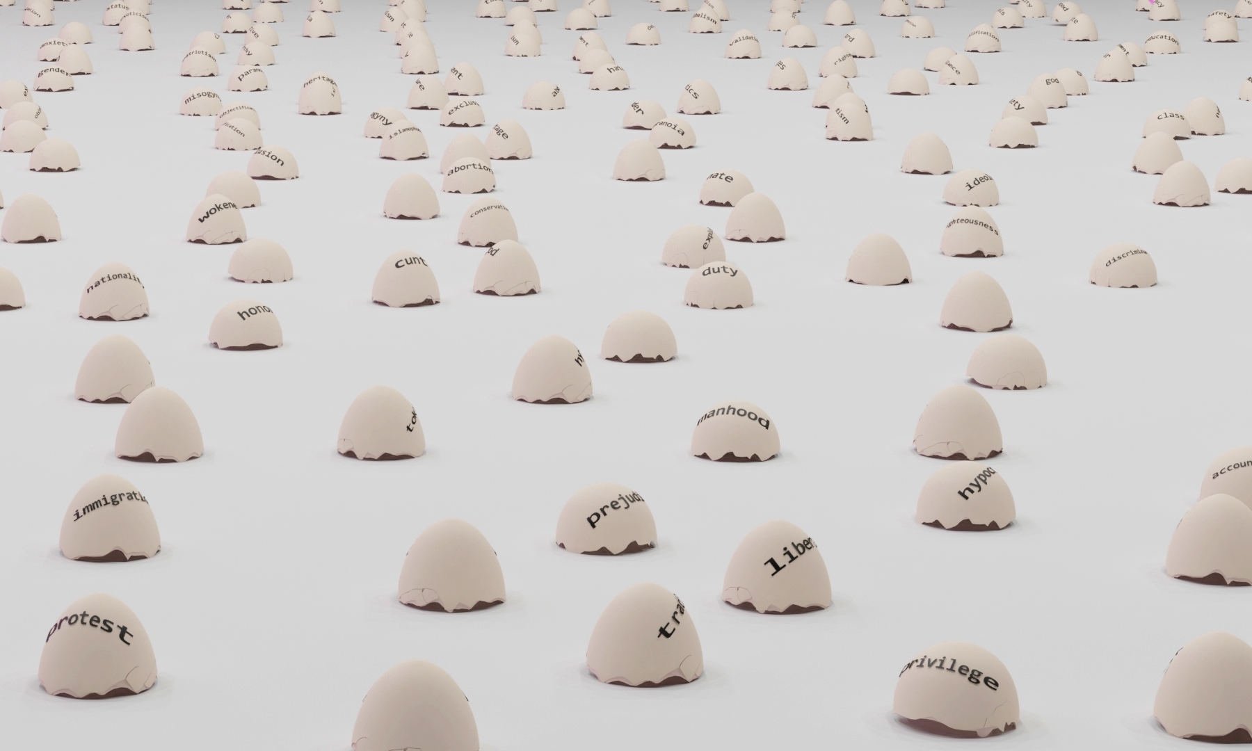 eggshells installation 02